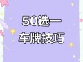 九江车牌靓号代选商家，办车牌靓号怎么选择