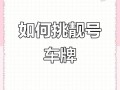 秦皇岛车牌靓号代选商家，办车牌靓号怎么选择