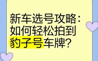 德州车牌豹子购买渠道，车牌号怎么买靓号
